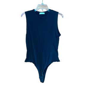 House Of Harlow Black Sleeveless Bodysuit